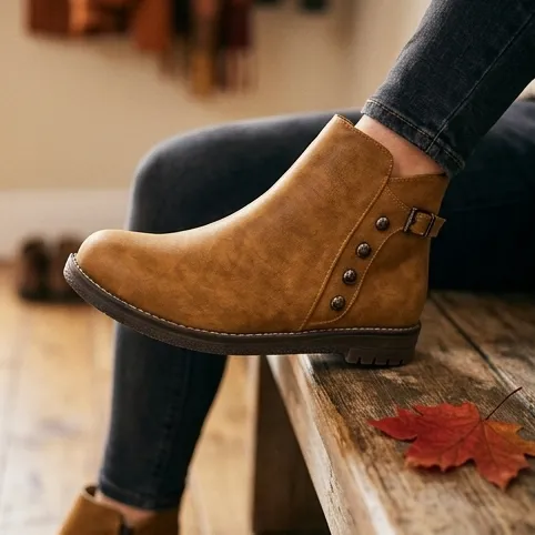 AI generated leather boots photo 4